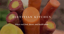 Desktop Screenshot of dietitiankitchen.com